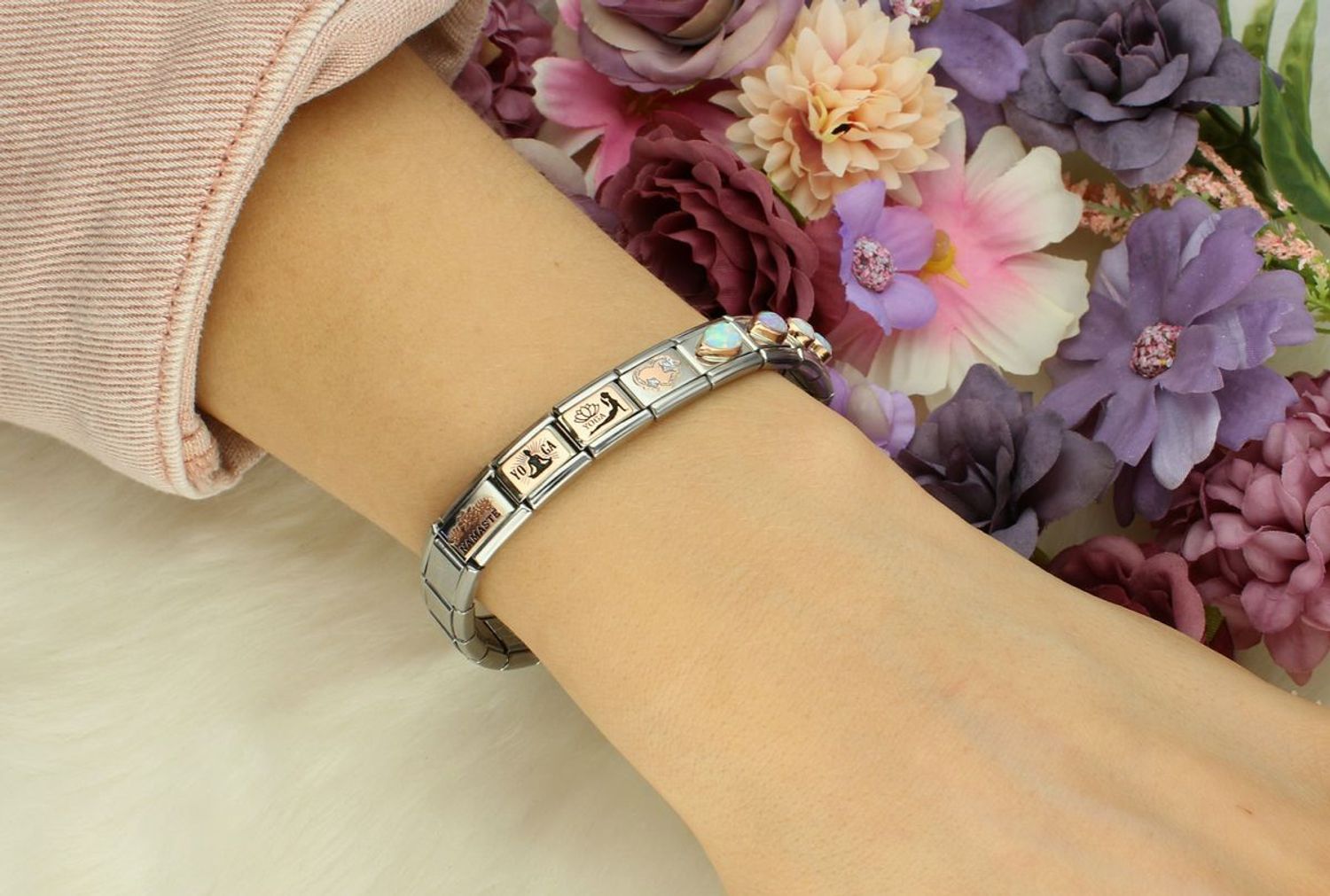 Nomination Link 9K zawieszka złoto Pozycja Kobra w Jodze 430111 32.jpg